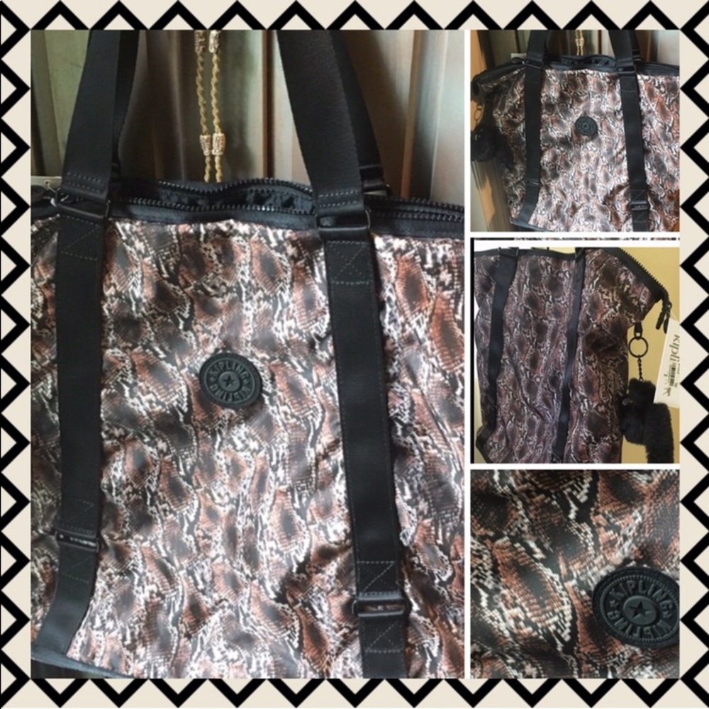 NWT Kipling travel-shopping bag - Picture 2 of 5